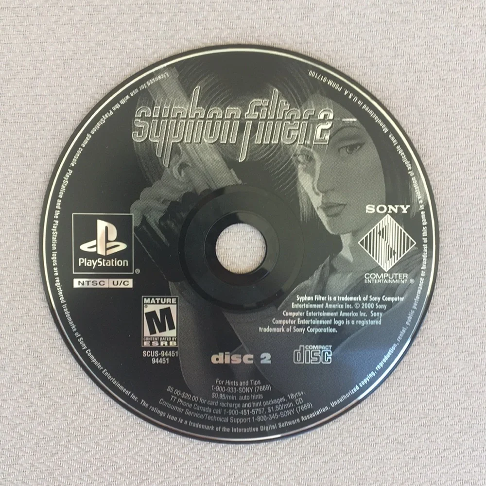 Sony PlayStation Syphon Filter 2